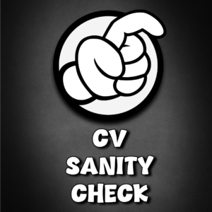CV Sanity Check